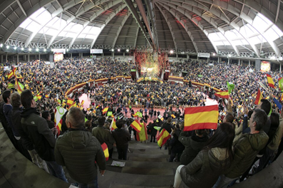 Presentation event of Vox candidates for the Spanish Congress of Deputies, held on April 6, 2019. 